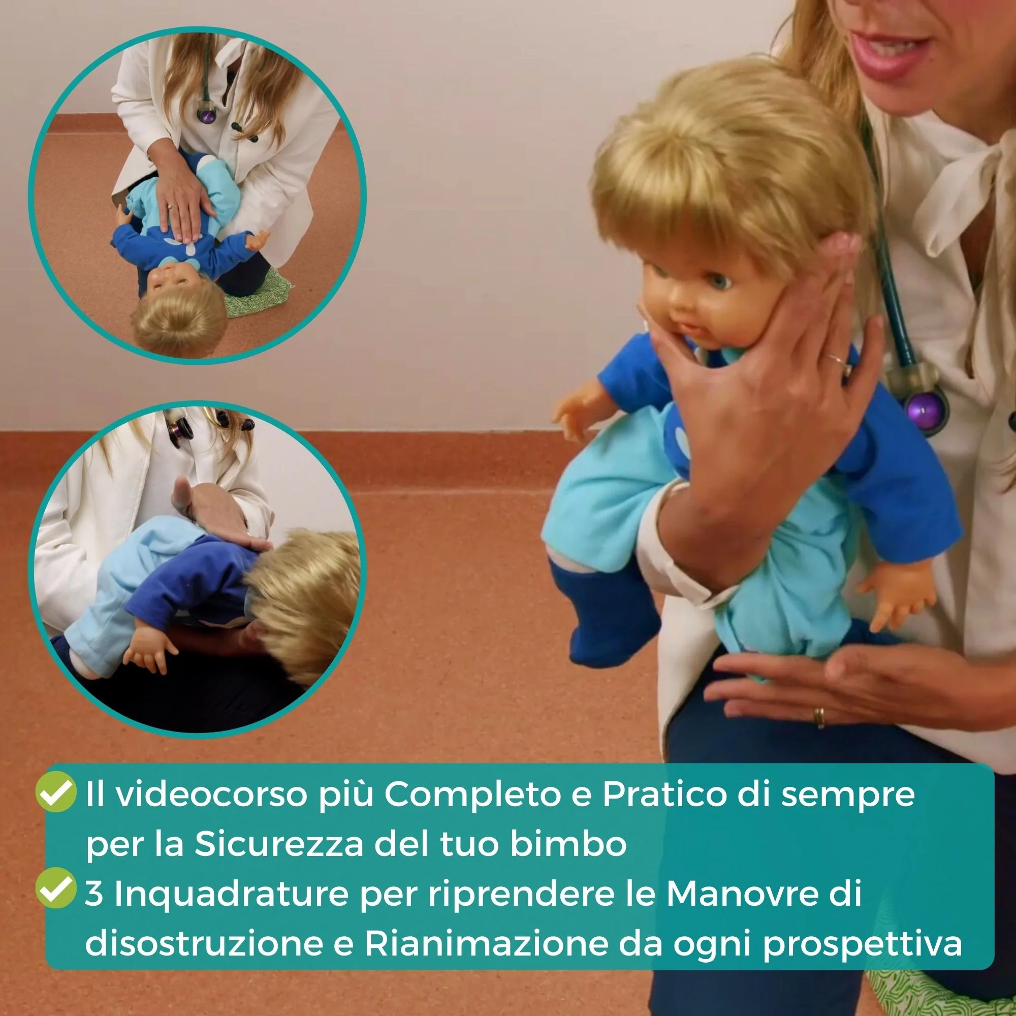 Manovre di disostruzione pediatrica, Rianimazione cardiopolmonare e Tagli Sicuri in Svezzamento - immagine 5