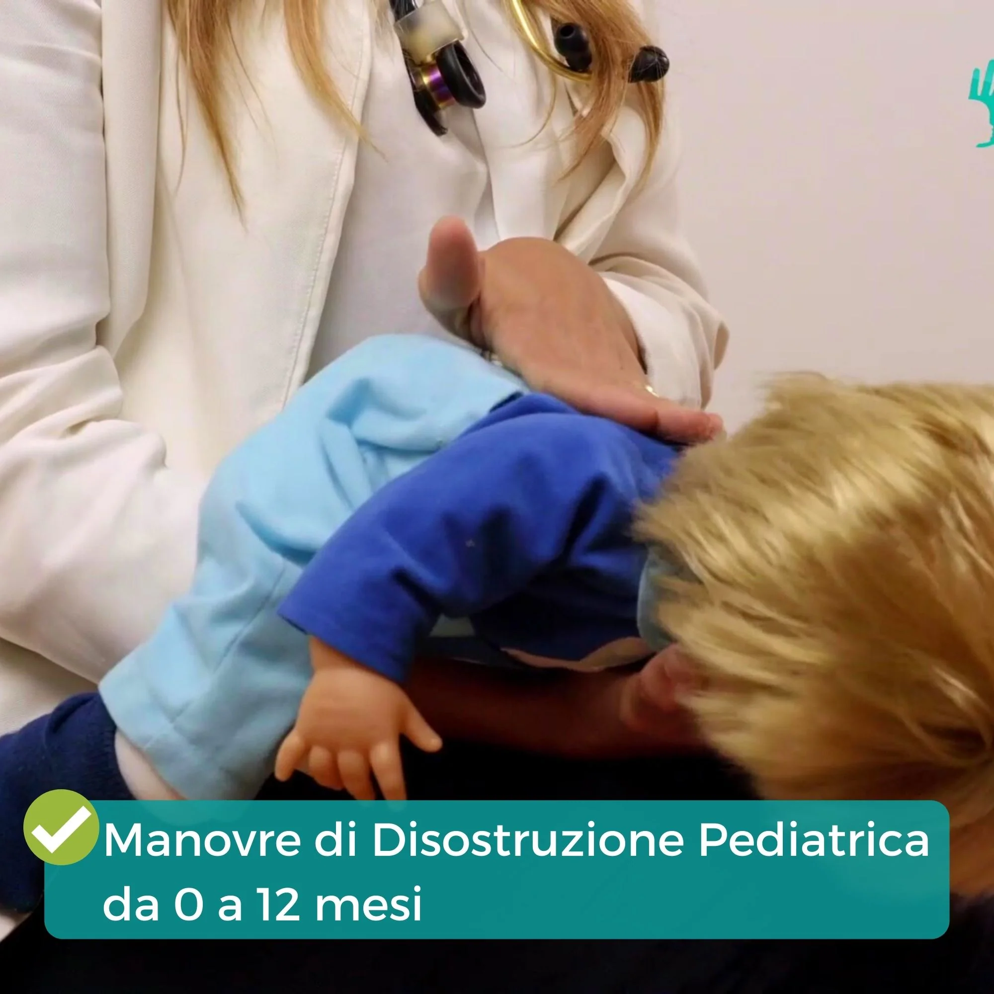 Manovre di disostruzione pediatrica, Rianimazione cardiopolmonare e Tagli Sicuri in Svezzamento - immagine 6